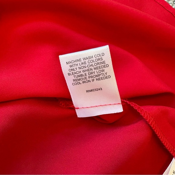 Gabrielle Union Red Mini Slip Dress Model Off Duty size xs - Picture 8 of 8